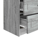 Natskab Grå sonoma-eg 62 x 34,5 x 44,5 cm Konstrueret træ
