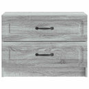 Natskab Grå sonoma-eg 62 x 34,5 x 44,5 cm Konstrueret træ