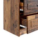 Natskab Gammelt træ 62 x 34,5 x 44,5 cm Konstrueret træ