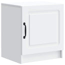 Natskab 2 pcs Hvid 43 x 34,5 x 47 cm Konstrueret træ