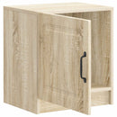 Natskab 2 pcs Sonoma-eg 43 x 34,5 x 47 cm Konstrueret træ