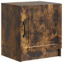 Natskab 2 pcs Røget eg 43 x 34,5 x 47 cm Konstrueret træ