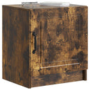Natskab 2 pcs Røget eg 43 x 34,5 x 47 cm Konstrueret træ