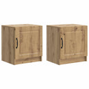Natskab 2 pcs Artisan-eg 43 x 34,5 x 47 cm Konstrueret træ