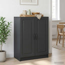 Sideboard Sort 66 x 34,5 x 87 cm Konstrueret træ