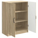 Sideboard Sonoma-eg 66 x 34,5 x 87 cm Konstrueret træ