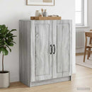 Sideboard Grå sonoma-eg 66 x 34,5 x 87 cm Konstrueret træ