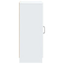 Sideboard Hvid 33 x 34,5 x 87 cm Konstrueret træ