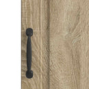 Sideboard Sonoma-eg 33 x 34,5 x 87 cm Konstrueret træ
