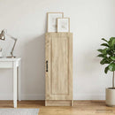 Sideboard Sonoma-eg 33 x 34,5 x 87 cm Konstrueret træ