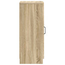 Sideboard Sonoma-eg 33 x 34,5 x 87 cm Konstrueret træ