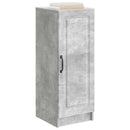 Sideboard Betongrå 33 x 34,5 x 87 cm Konstrueret træ