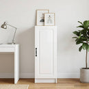 Sideboard Hvid højglans 33 x 34,5 x 87 cm Konstrueret træ