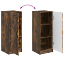 Sideboard Røget eg 33 x 34,5 x 87 cm Konstrueret træ