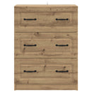 Skuffeskab 66 x 34,5 x 87 cm Konstrueret træ Artisan-eg