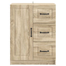 Sideboard Sonoma-eg 66 x 34,5 x 87 cm Konstrueret træ