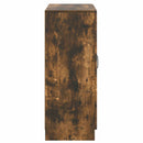 Sideboard med skuffe Røget eg 66 x 34,5 x 87 cm Konstrueret træ