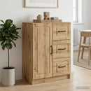 Sideboard Artisan-eg 66 x 34,5 x 87 cm Konstrueret træ