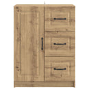 Sideboard Artisan-eg 66 x 34,5 x 87 cm Konstrueret træ