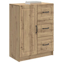 Sideboard Artisan-eg 66 x 34,5 x 87 cm Konstrueret træ