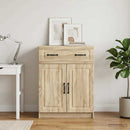 Sideboard Sonoma-eg 66 x 34,5 x 87 cm Konstrueret træ