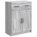 Sideboard Grå sonoma-eg 66 x 34,5 x 87 cm Konstrueret træ