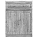 Sideboard Grå sonoma-eg 66 x 34,5 x 87 cm Konstrueret træ
