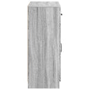 Sideboard Grå sonoma-eg 66 x 34,5 x 87 cm Konstrueret træ