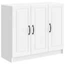 Sideboard Hvid 89 x 34,5 x 77 cm Konstrueret træ