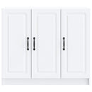 Sideboard Hvid 89 x 34,5 x 77 cm Konstrueret træ