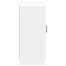 Sideboard Hvid 89 x 34,5 x 77 cm Konstrueret træ