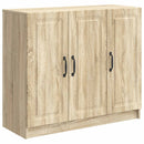 Sideboard Sonoma-eg 89 x 34,5 x 77 cm Konstrueret træ