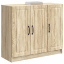 Sideboard Sonoma-eg 89 x 34,5 x 77 cm Konstrueret træ