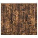 Sideboard Røget eg 89 x 34,5 x 77 cm Konstrueret træ