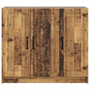 Sideboard Gammelt træ 89 x 34,5 x 77 cm Konstrueret træ