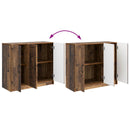 Sideboard Gammelt træ 89 x 34,5 x 77 cm Konstrueret træ