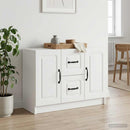 Sideboard Hvid 89 x 34,5 x 57 cm Konstrueret træ