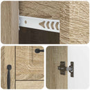 Sideboard Sonoma-eg 89 x 34,5 x 57 cm Konstrueret træ