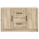 Sideboard Sonoma-eg 89 x 34,5 x 57 cm Konstrueret træ