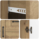 Sideboard Artisan-eg 89 x 34,5 x 57 cm Konstrueret træ