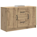 Sideboard Artisan-eg 89 x 34,5 x 57 cm Konstrueret træ