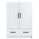 Sideboard med skuffe Hvid 66 x 34,5 x 92 cm Konstrueret træ