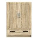 Sideboard Sonoma-eg 66 x 34,5 x 92 cm Konstrueret træ