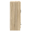 Sideboard Sonoma-eg 66 x 34,5 x 92 cm Konstrueret træ