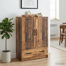 Sideboard Gammelt træ 66 x 34,5 x 92 cm Konstrueret træ