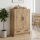 Sideboard Artisan-eg 66 x 34,5 x 92 cm Konstrueret træ