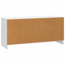TV-skab Hvid højglans 102 x 34,5 x 47 cm Konstrueret træ