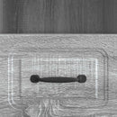 TV-skab Grå sonoma-eg 102 x 34,5 x 47 cm Konstrueret træ