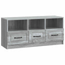 TV-skab Grå sonoma-eg 102 x 34,5 x 47 cm Konstrueret træ