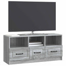 TV-skab Grå sonoma-eg 102 x 34,5 x 47 cm Konstrueret træ